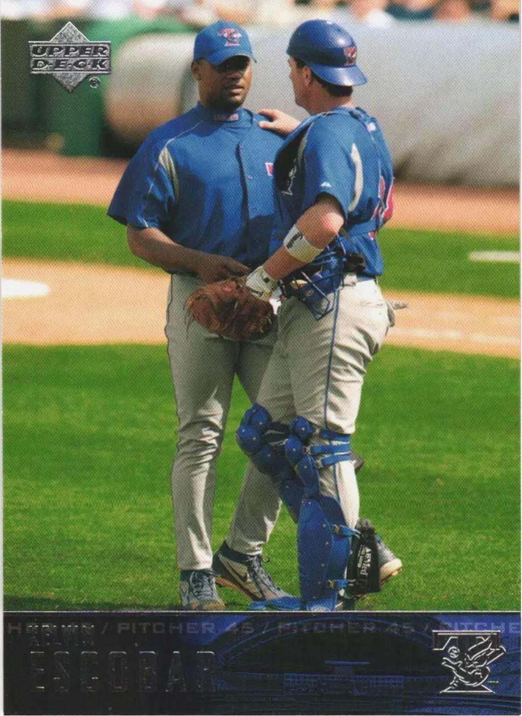Kelvim Escobar #47 Baseball Cards 2004 Upper Deck