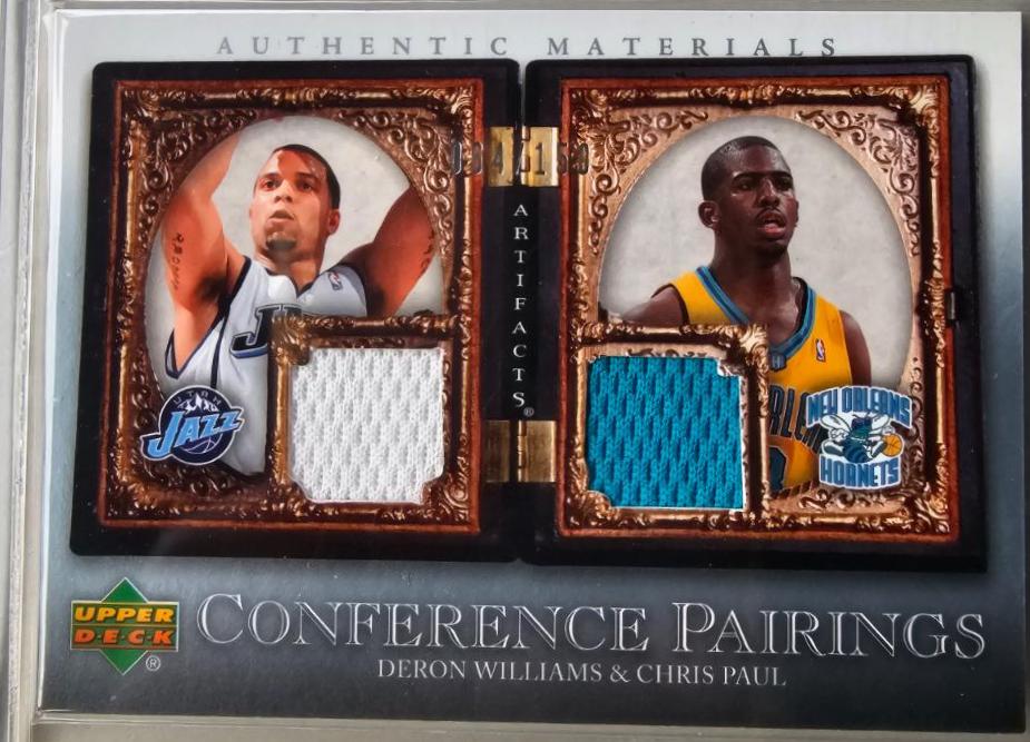 Chris Paul/Deron Williams #CP-PW Basketball Cards 2007 Upper Deck Artifacts Conference Pairings