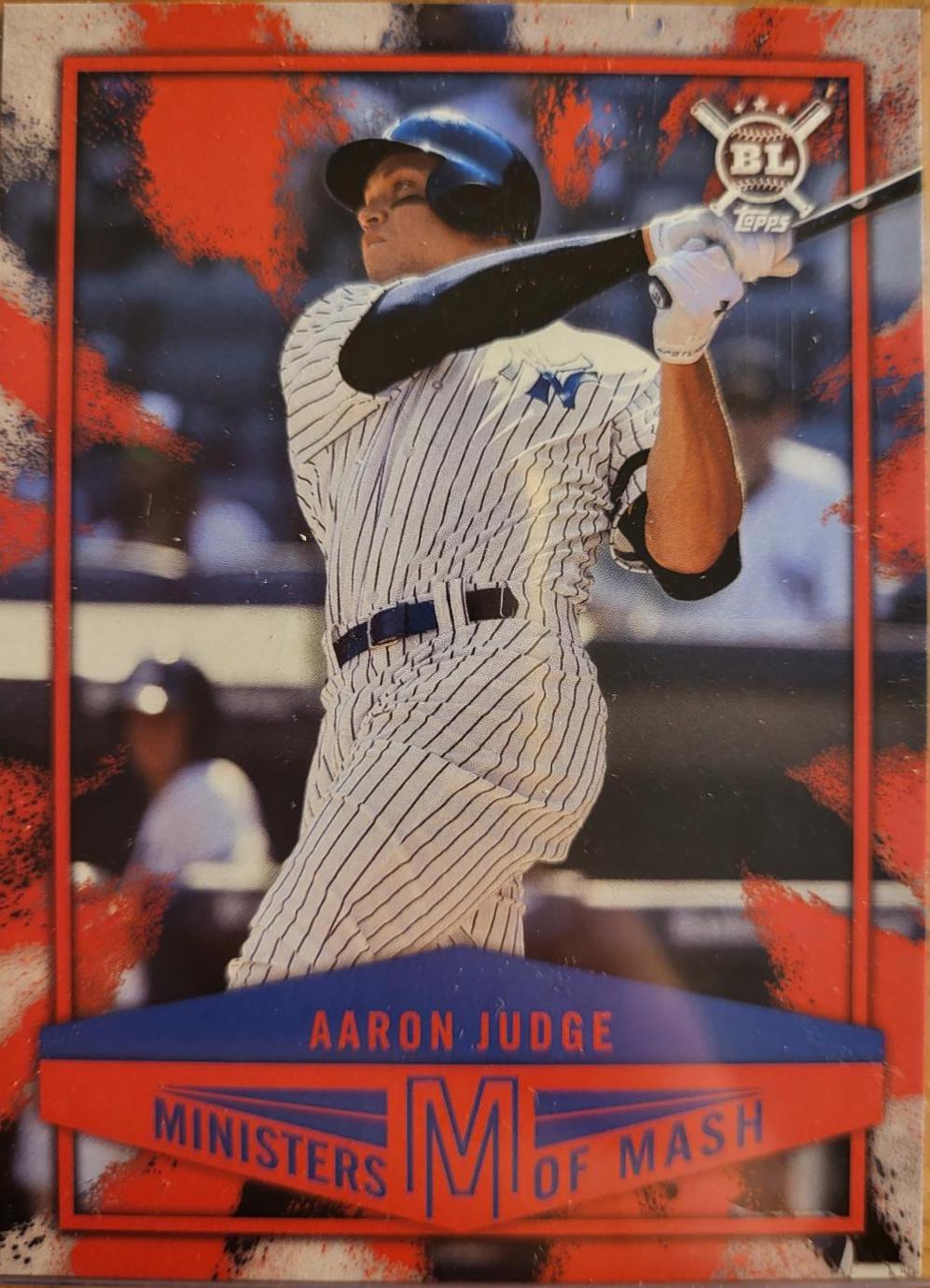 Aaron Judge #MI-1 Baseball Cards 2018 Topps Big League Ministers of Mash