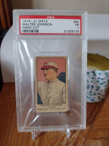 Walter Johnson #94 1919-21 W514 Baseball