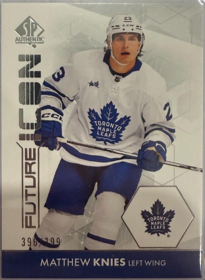 Matthew Knies #FI-2 Hockey Cards 2023 SP Authentic Future Icon