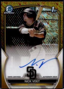 Nick Vogt [Gold Shimmer] #CPA-NV