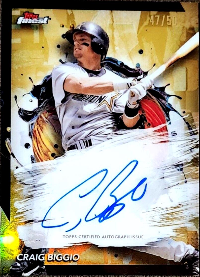Craig Biggio [Gold Refractor] #FA-CB