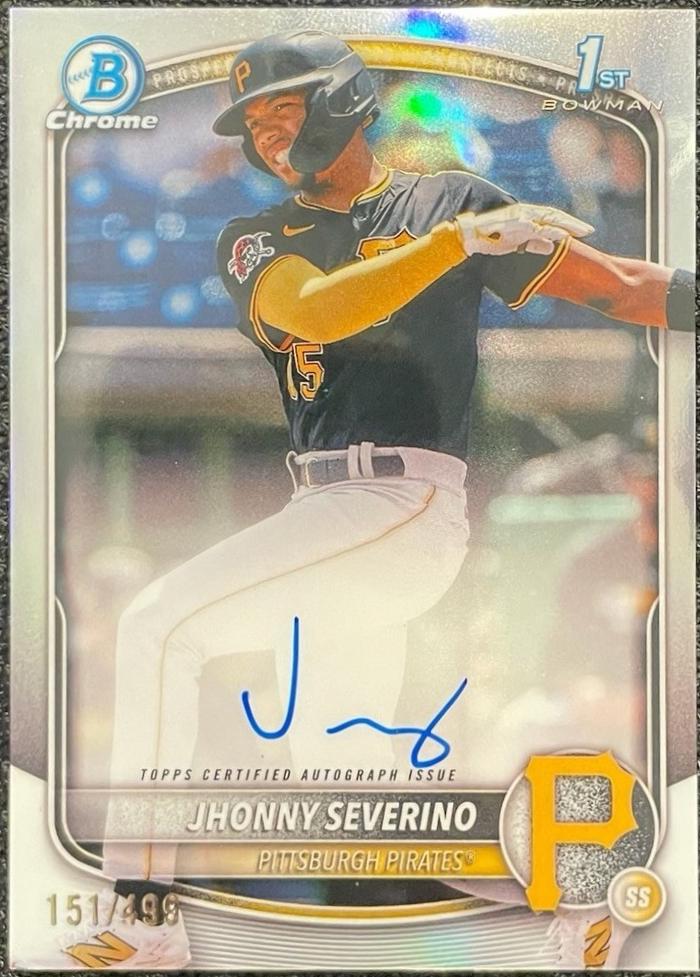 Jhonny Severino [Refractor] #CPA-JS