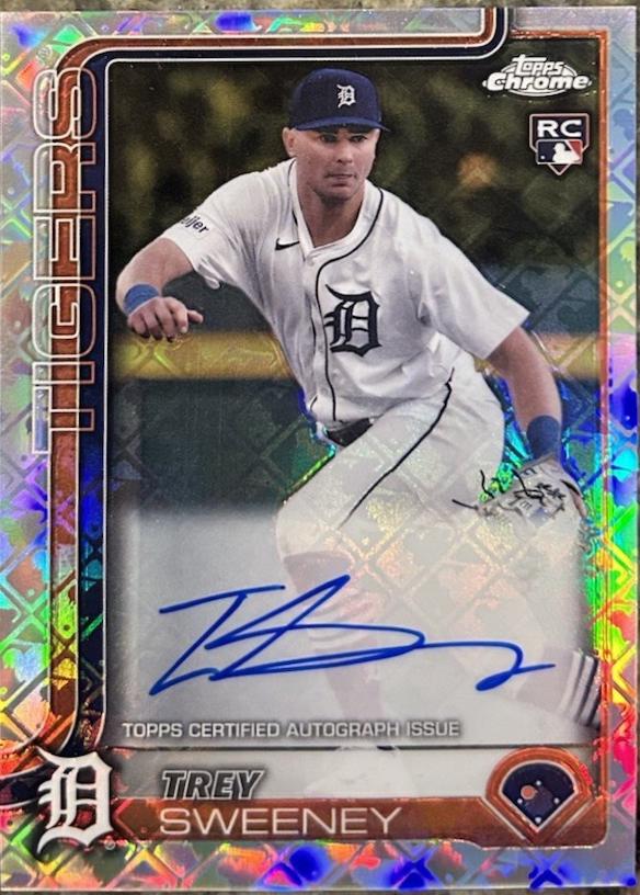 Trey Sweeney [Orange Refractor] #RA-TS