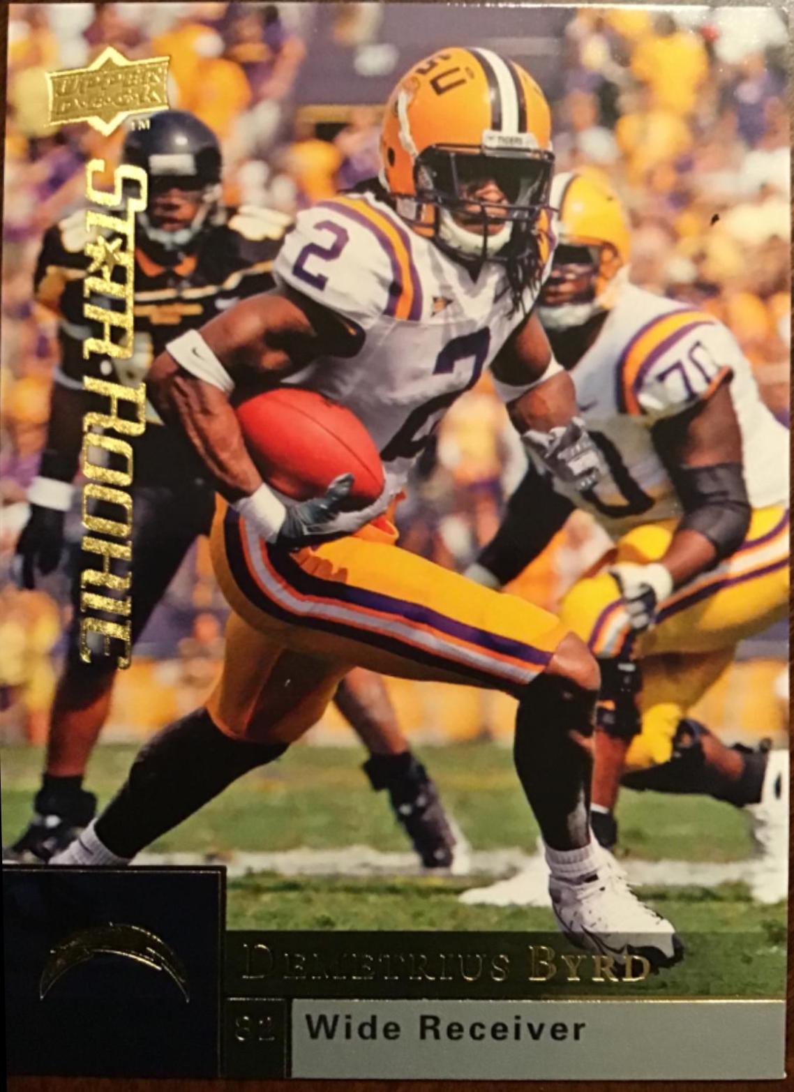 Demetrius Byrd #282 Football Cards 2009 Upper Deck
