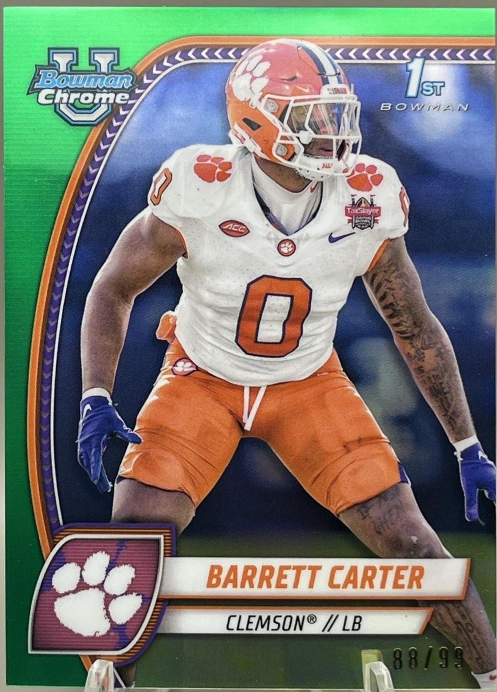Barrett Carter [Green Refractor] #19