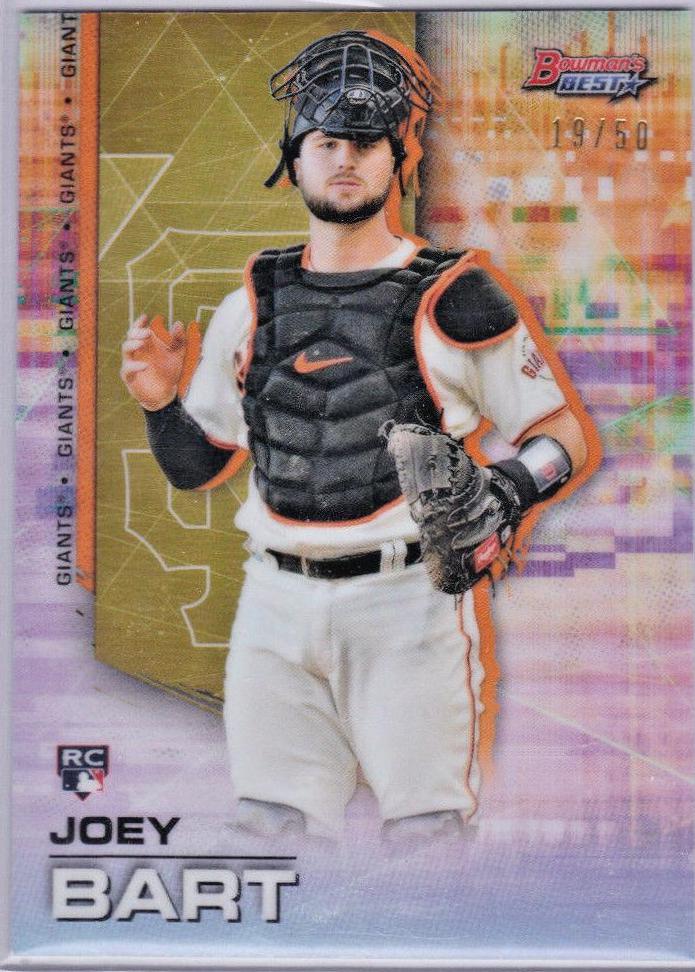 Joey Bart [Gold Refractor] #80