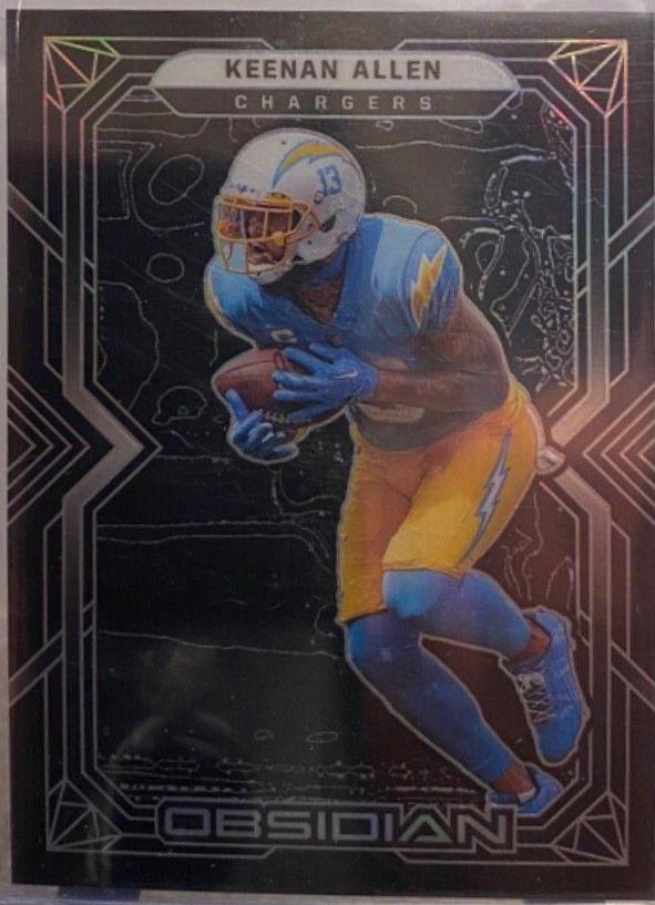 Keenan Allen #72 2022 Panini Obsidian Football