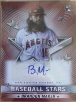 Brandon Marsh [Red] #BSA-BM