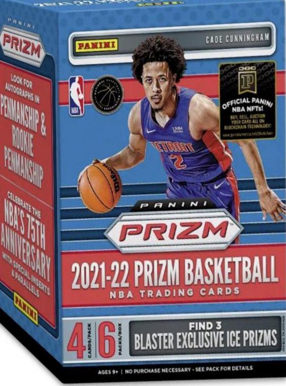 Blaster Box Basketball Cards 2021 Panini Prizm