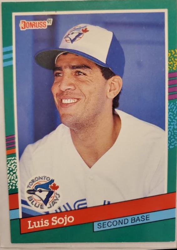 Luis Sojo #579 Baseball Cards 1991 Donruss