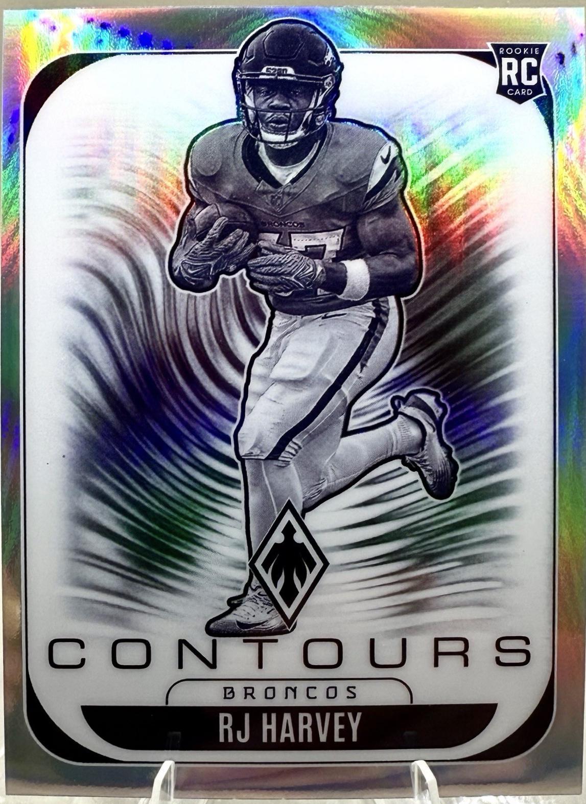 RJ Harvey #10 Prices [Rookie] | 2025 Panini Phoenix Contours