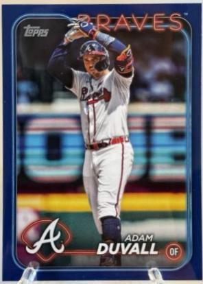 Adam Duvall [Blue Foilboard] #US90