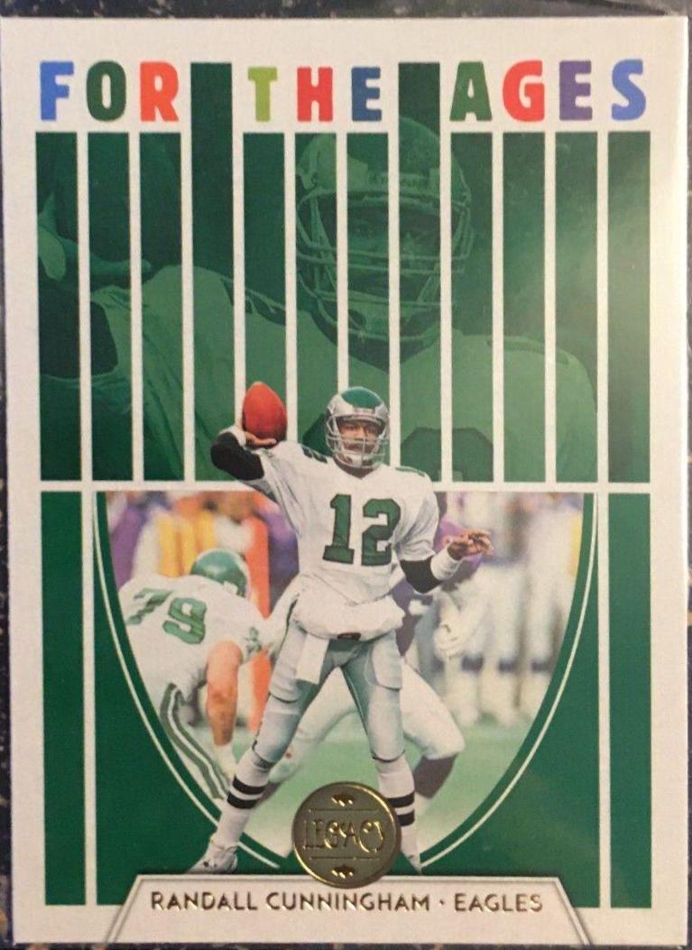 Randall Cunningham #FA-14 Football Cards 2022 Panini Legacy For the Ages