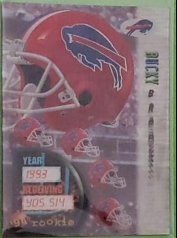 Bucky Brooks #169 1994 Sportflics Football