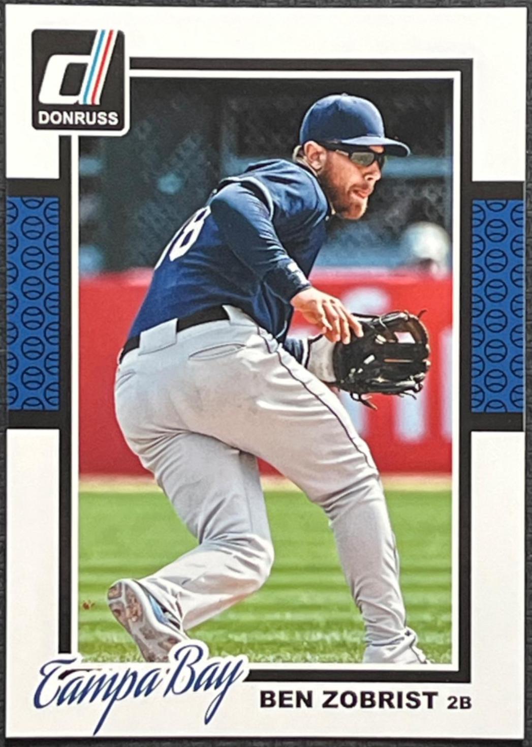 Ben Zobrist #343 2014 Donruss Baseball