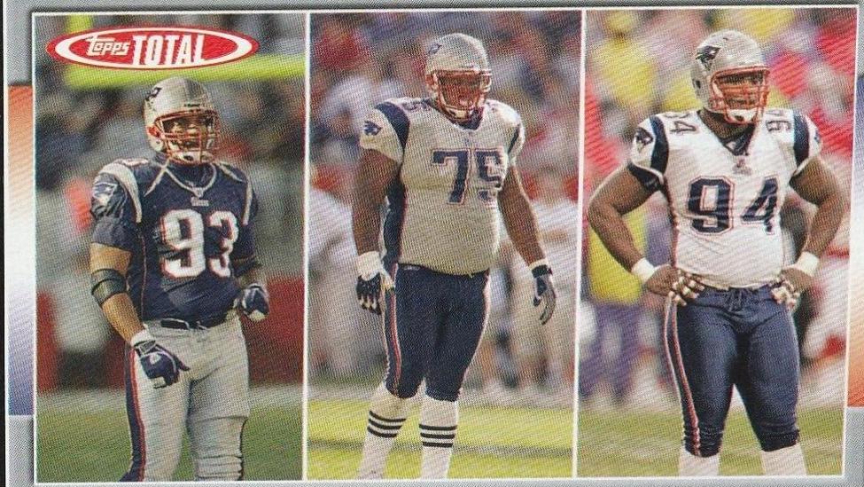 Richard Seymour, Ty Warren, Vince Wilfork [Black] #327