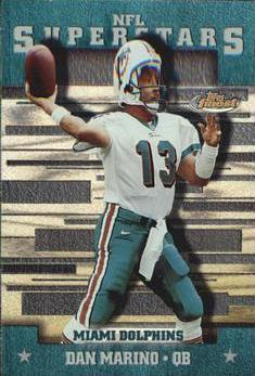 Dan Marino #S1 Football Cards 2000 Topps Finest NFL Superstars