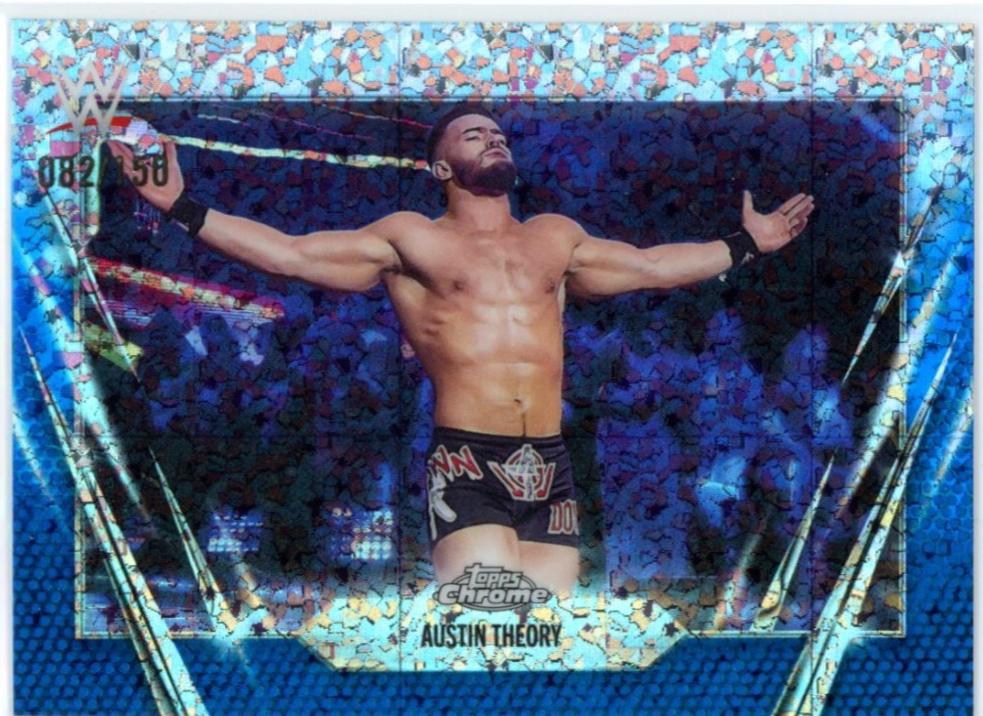 Austin Theory [Blue Mini Diamond Refractor] #77