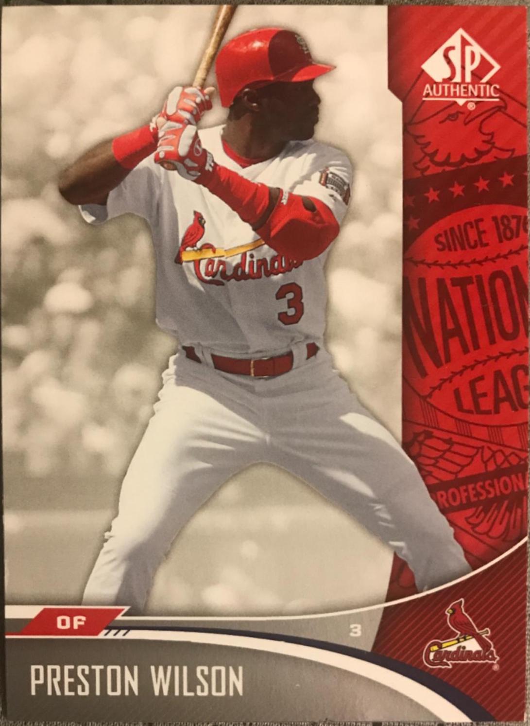 Preston Wilson #40 Baseball Cards 2006 SP Authentic