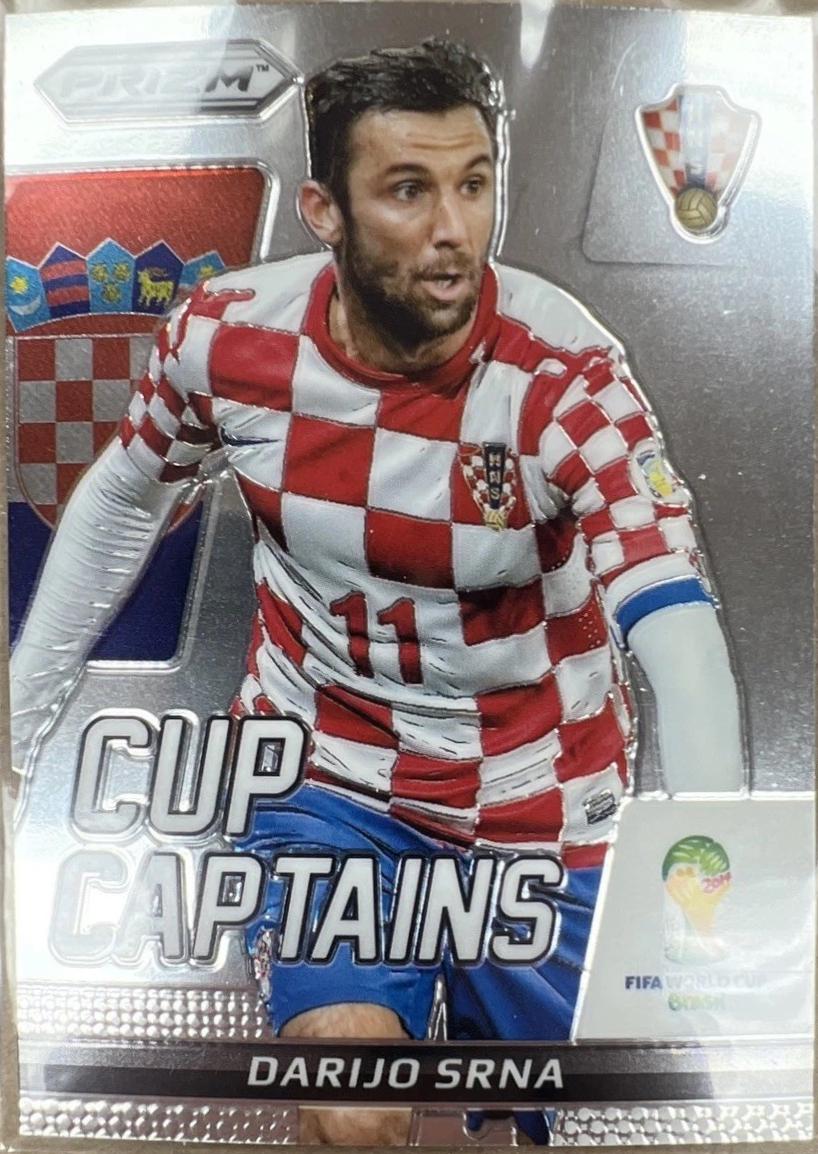 Darijo Srna #6 2014 Panini Prizm World Cup Captains Soccer