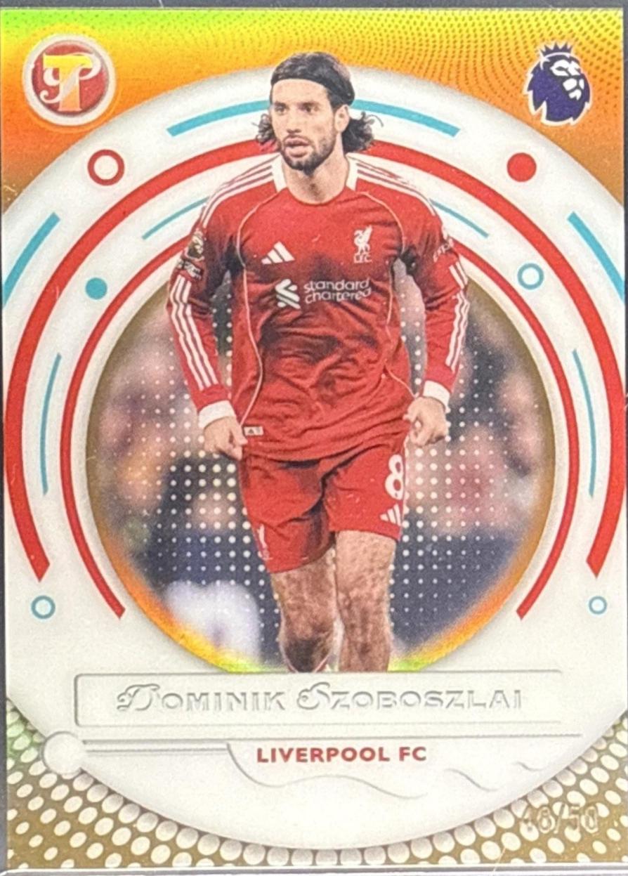Dominik Szoboszlai #120 2025 Topps Pristine Premier League