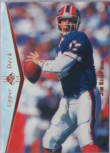 Jim Kelly #111 Football Cards 1995 SP