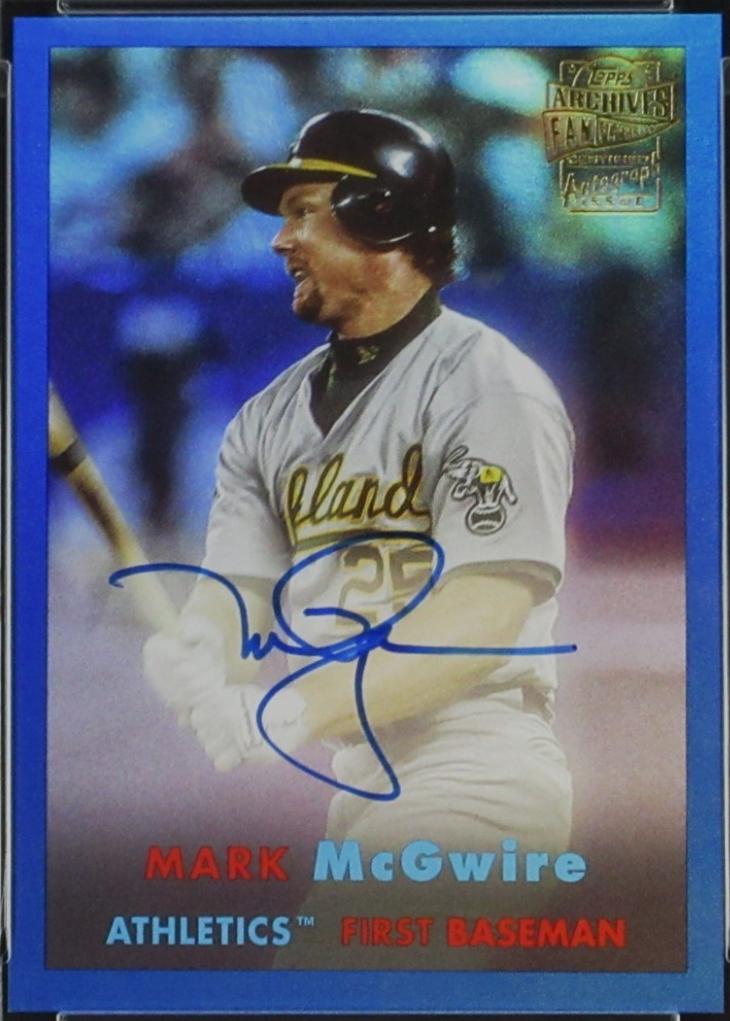 Mark McGwire [Blue] #FF-MM