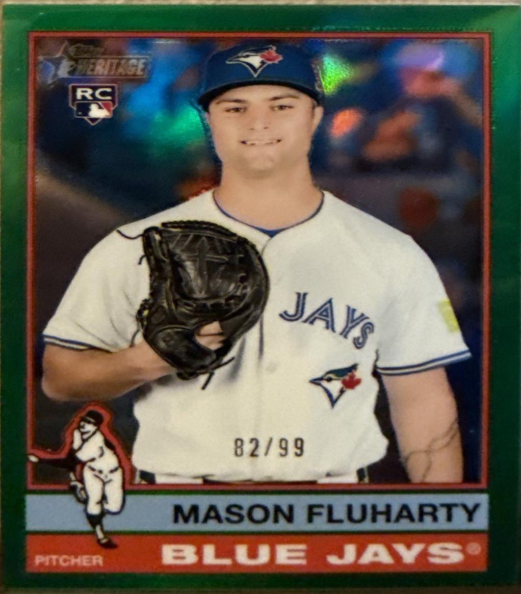 Mason Fluharty [Green Chrome] #509