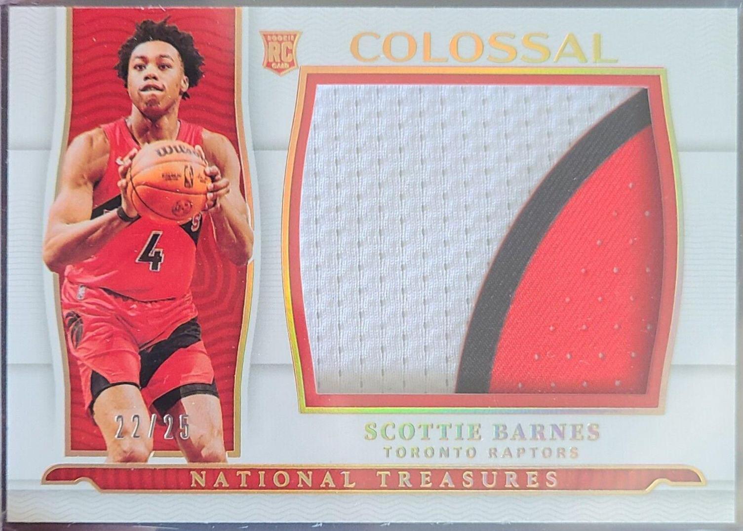 Scottie Barnes [Patch Autograph Gold] #133