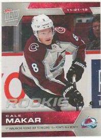 Cale Makar #68 Hockey Cards 2019 Topps Now NHL Stickers