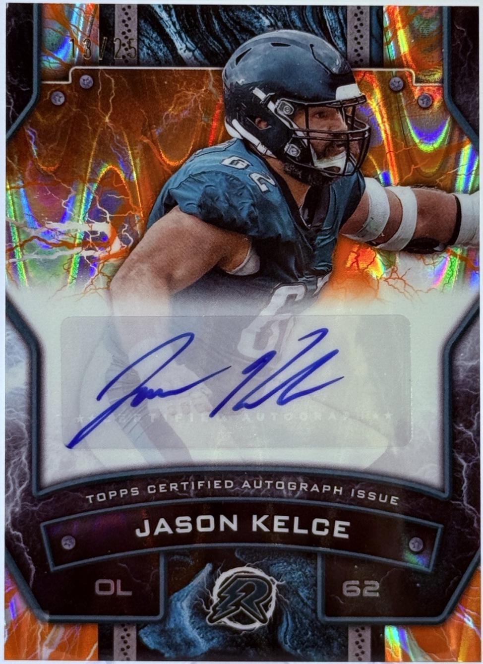 Jason Kelce [Orange Power Surge] #RS-JKE