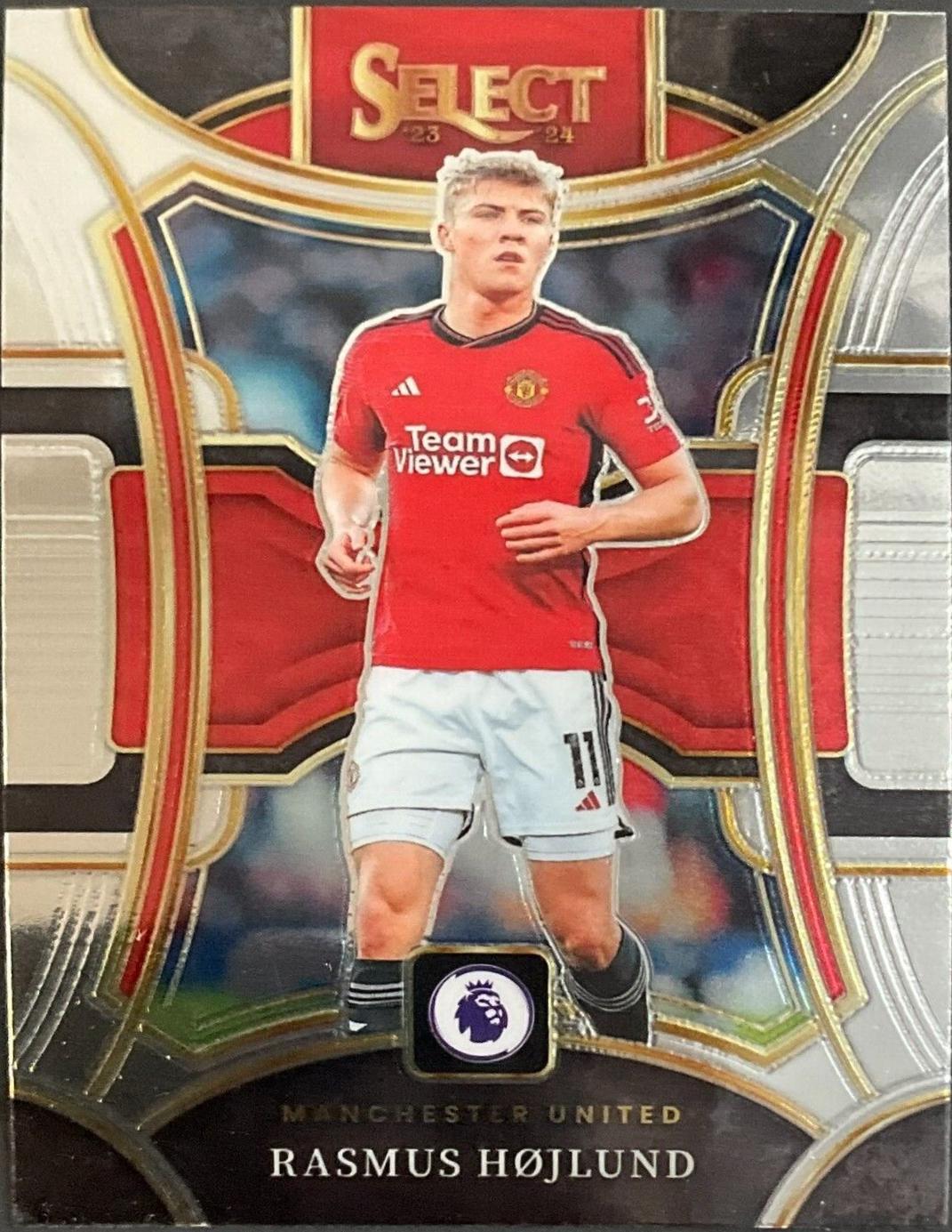 Rasmus Hojlund #168 2023 Panini Select Premier League