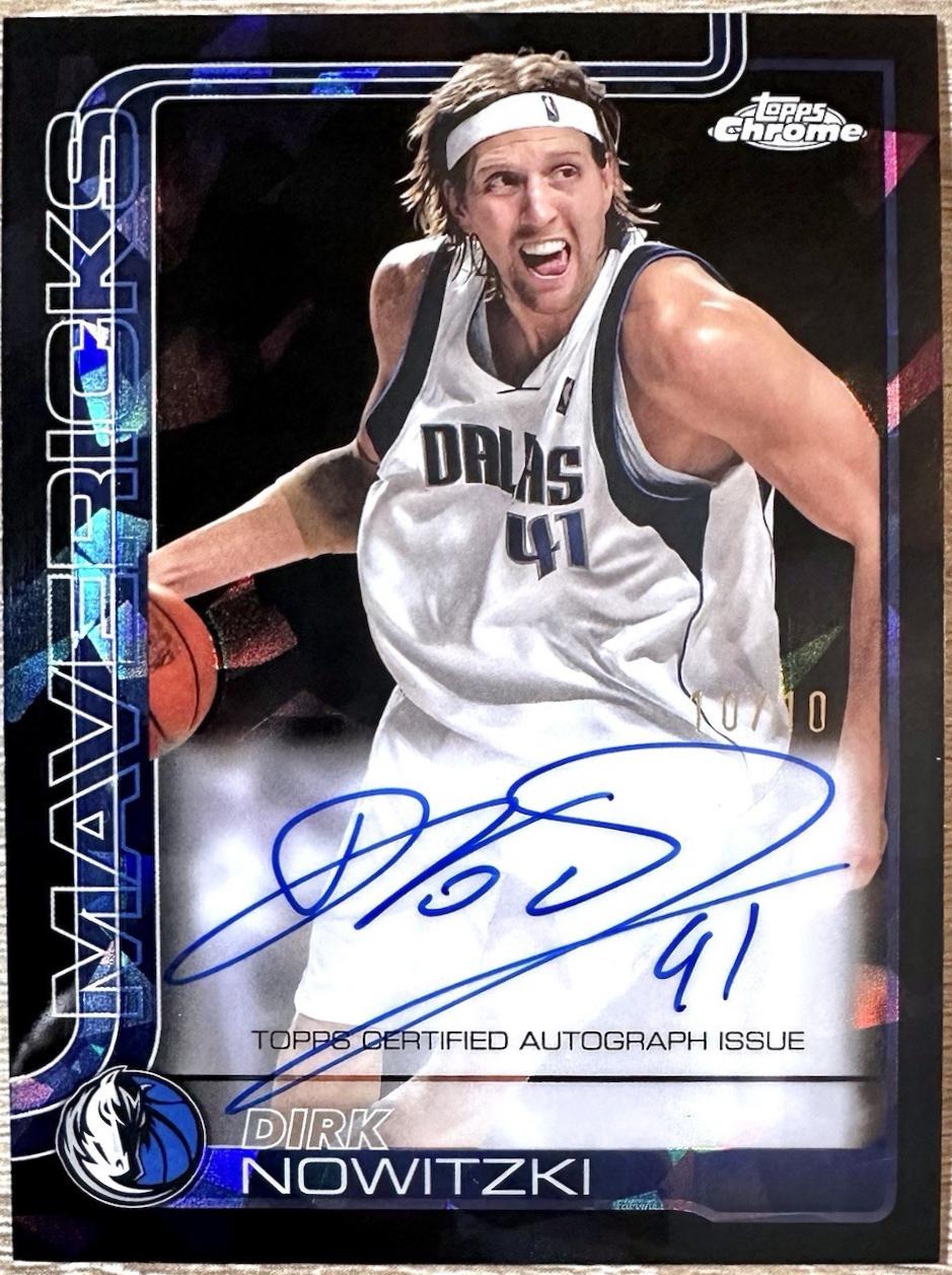 Dirk Nowitzki [Black] #TCA-DN
