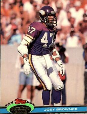 Joey Browner #10 Football Cards 1991 Stadium Club