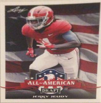 Jerry Jeudy #64 2020 Leaf Draft Football