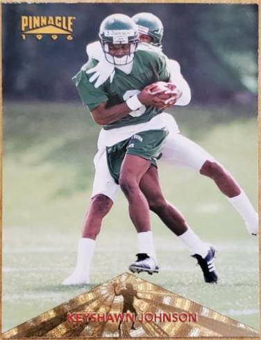 Keyshawn Johnson #161 1996 Pinnacle Football