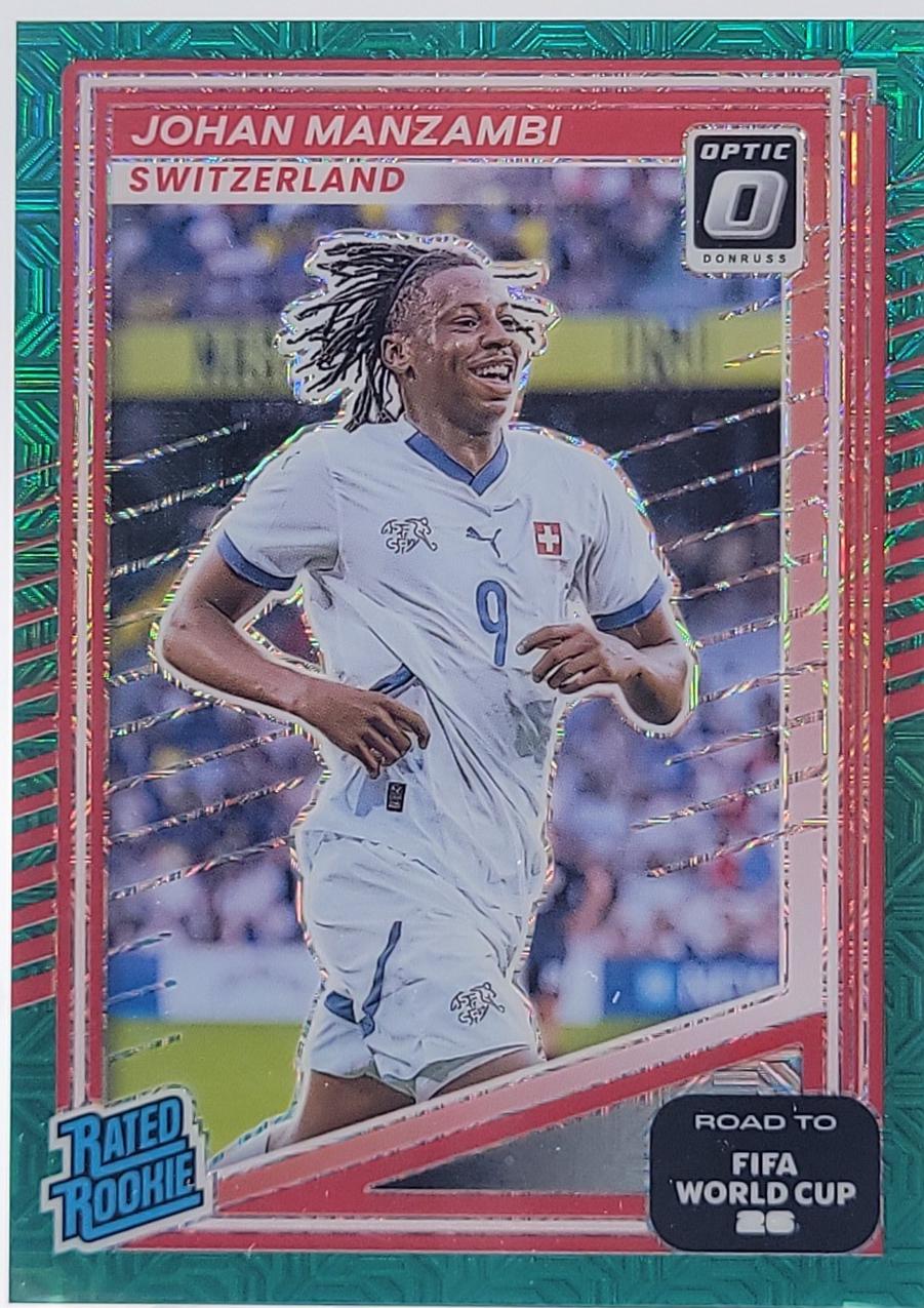 Johan Manzambi [Teal Mojo Optic] #250 Prices | 2025 Panini Donruss