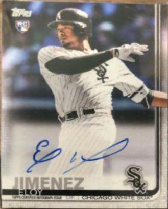 Eloy Jimenez #MRA-B Baseball Cards 2019 Topps Mystery Rookie Redemption Autograph