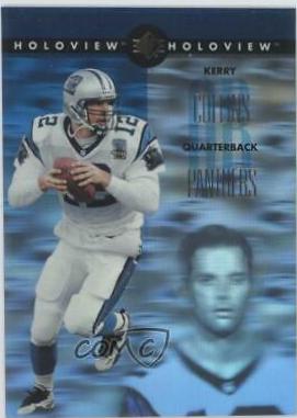 Kerry Collins #3 Football Cards 1996 SP Holoview