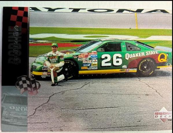 Brett Bodine #63 Racing Cards 1995 Upper Deck