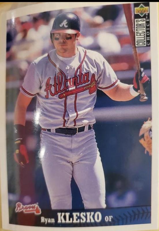 Ryan Klesko #32 Baseball Cards 1997 Collector's Choice