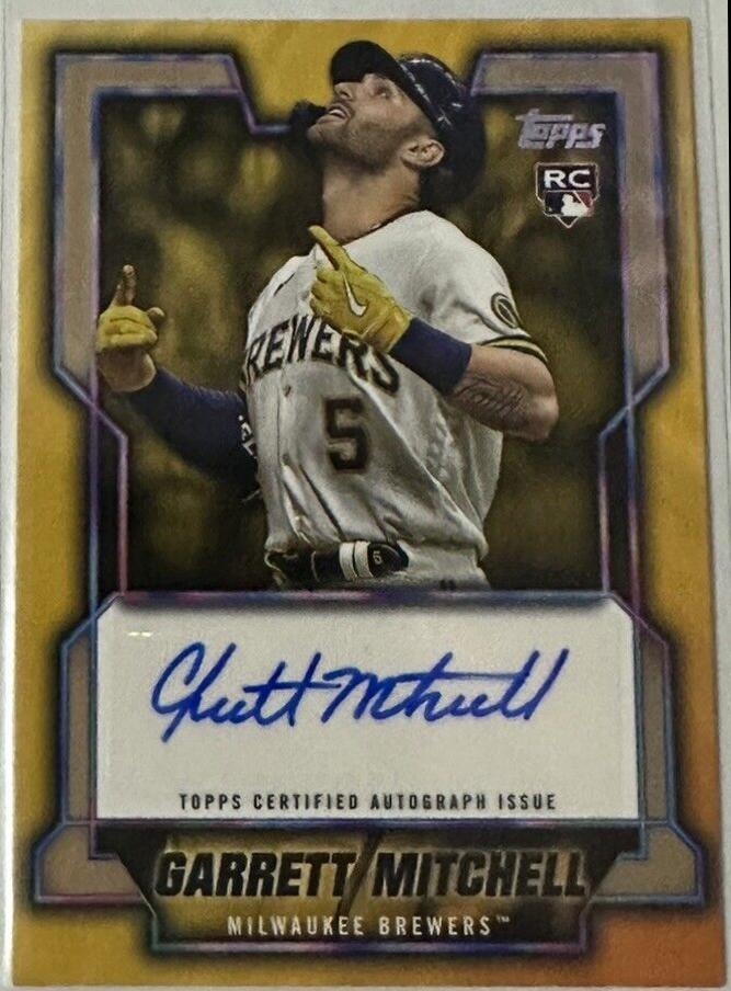 Garrett Mitchell [Gold] #TJA-GM