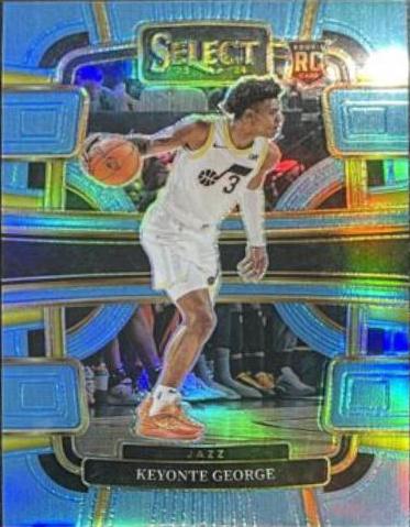 Keyonte George [Light Blue Prizm] #75 Prices | 2023 Panini Select ...