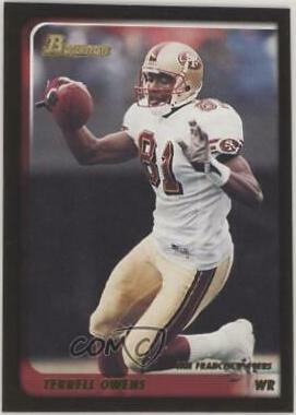 Terrell Owens #25 Football Cards 2003 Bowman