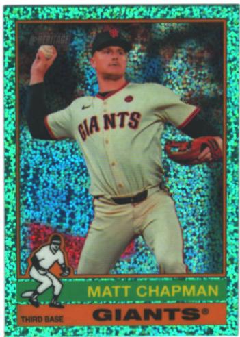 Matt Chapman [Aqua Sparkle] #214