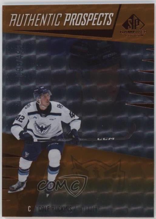 Cole Huckins #58 2023 Sp Game Used Chl Hockey