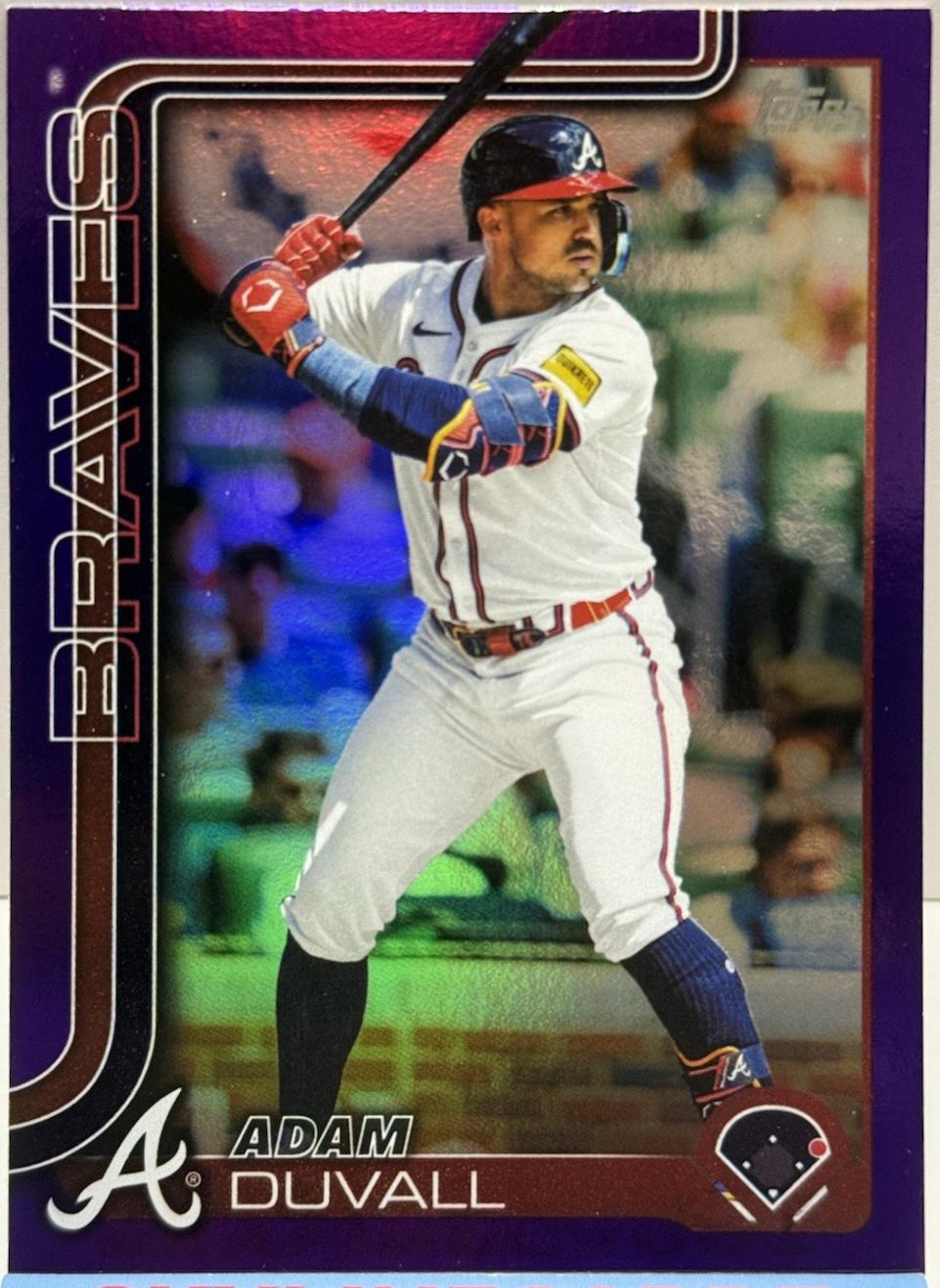 Adam Duvall [Purple Holo Foil] #654