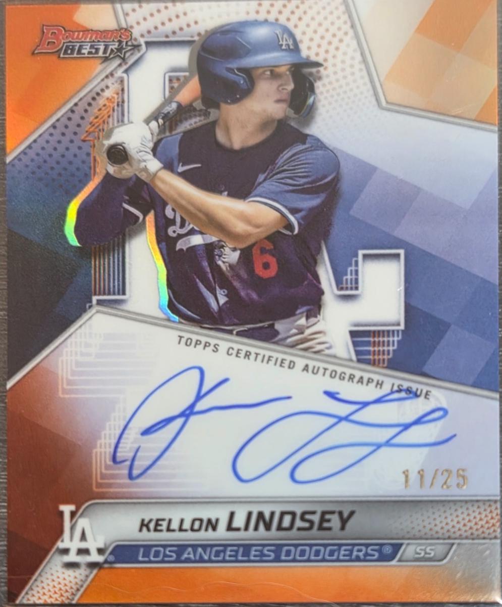 Kellon Lindsey [Orange Refractor] #B25-KL